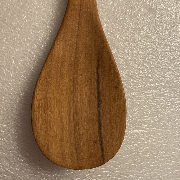 Vintage Hand Carved Wooden Elephant Spoon And Fork Salad Tossing Utensil Set - Picture 4 of 7